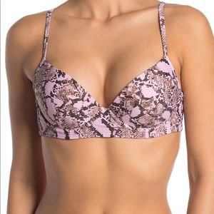 Rachel Roy Tie Back Buster Bikini Swim Top